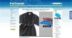 Desktop Screenshot of fattowels.com